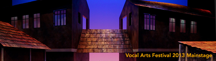 Photo of the 2013 Vocal Arts Festival Mainstage Set
